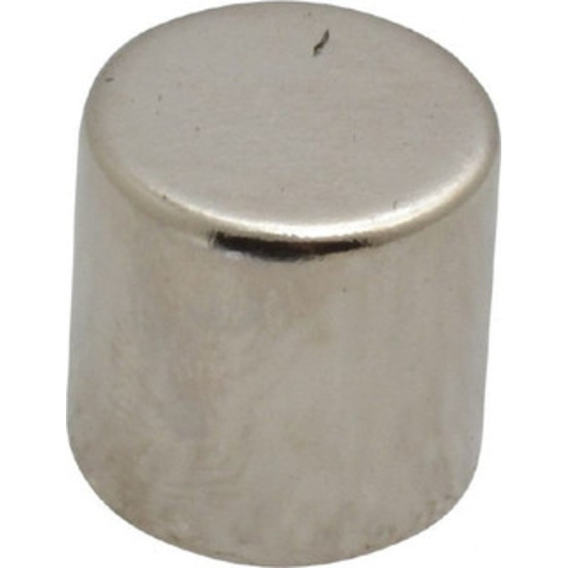 Mag-Mate 1/2 Diam x 1/2 High Neodymium Rare Earth Magnet 11.2 Lb Max Capacity, 200F Max, Nickel Plated NE5050NP35 – 71551956