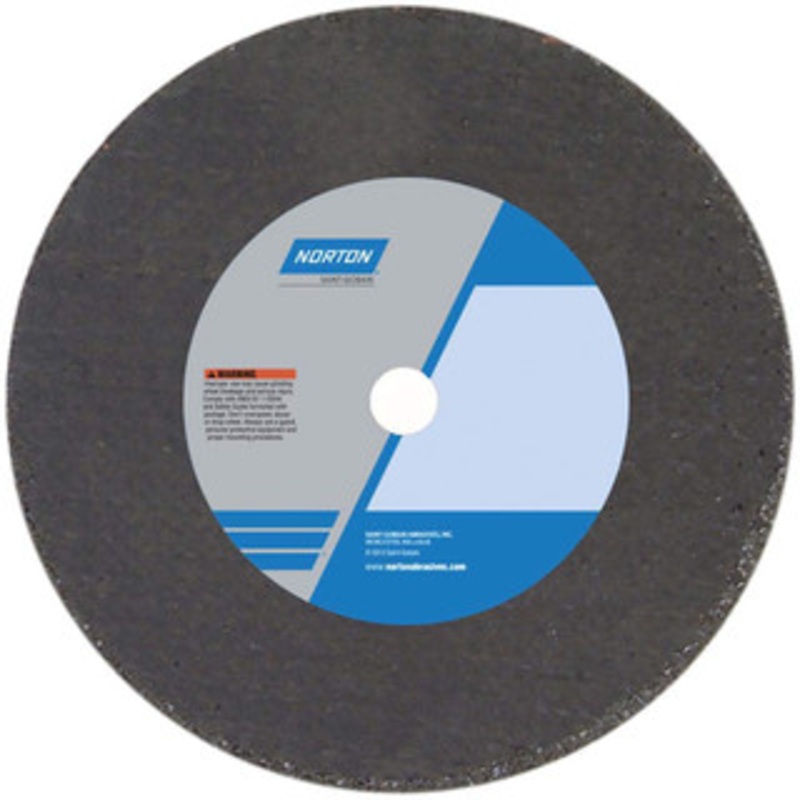 Norton 4 x 1/16, 5/8 Hole Aluminum Oxide Cutoff Wheel Reinforced, 19,100 Max RPM, Use with Angle Grinders 66243527827 – 64011711