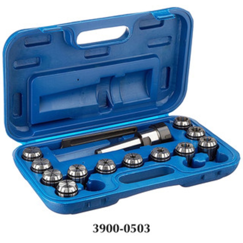 Precise 14 Piece ER-32 MT3 Spring Collet Chuck Set – 3900-0503