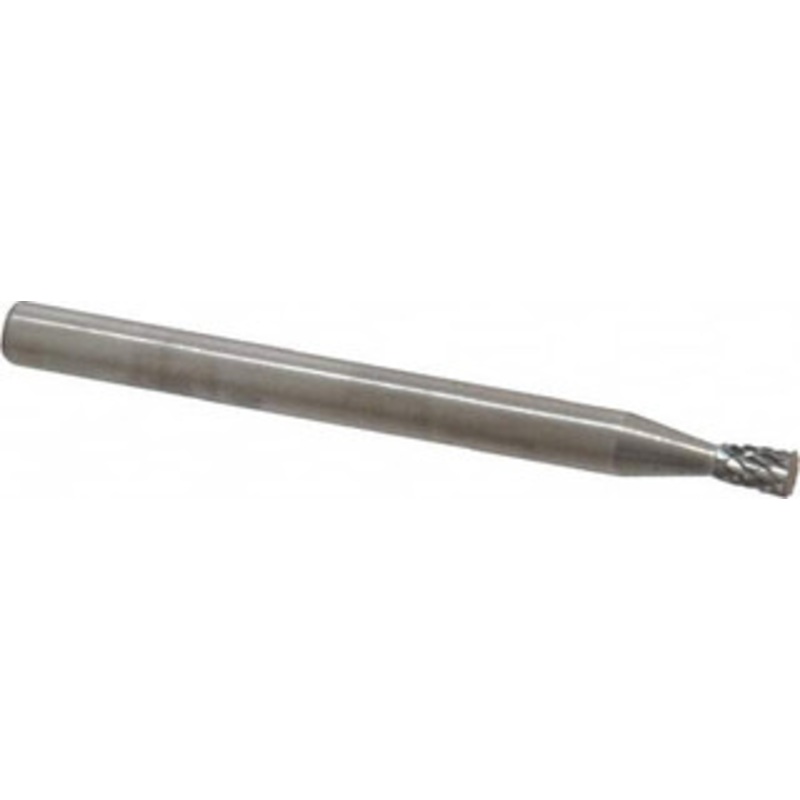 SGSPRO 3/32 Cut Diam, 1/8 Shank Diam, 10 Carbide Double Cut Inverted Cone Burr Flat End, 1-1/2 OAL, 1/8 LOC 16028 – 05293618