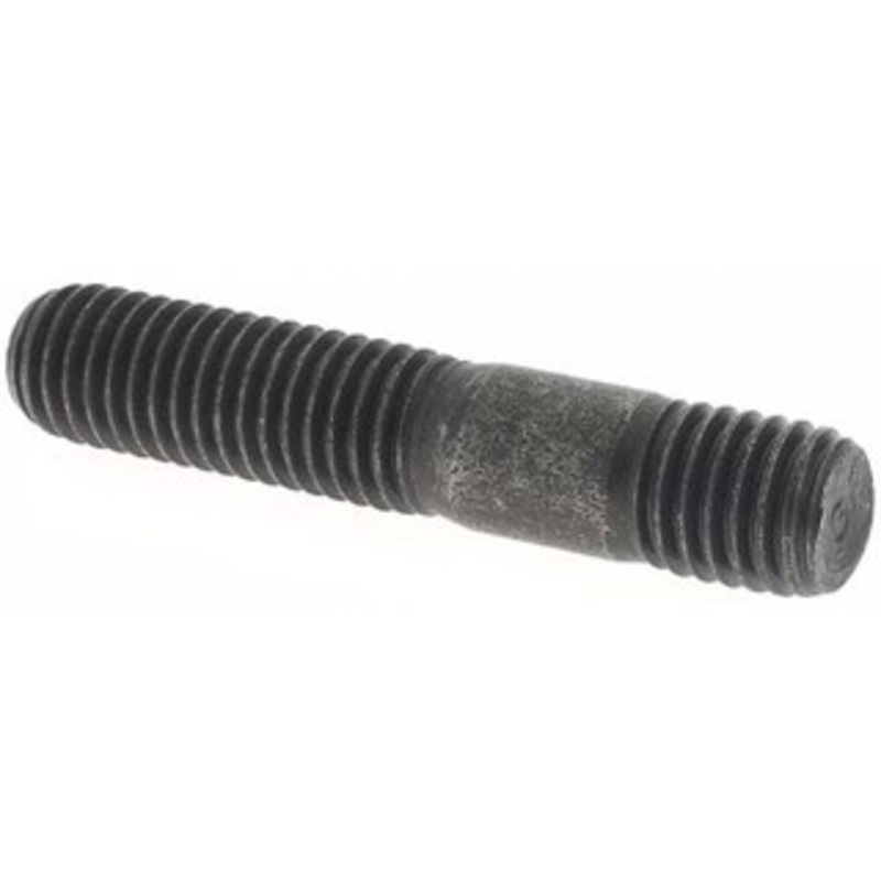 Value Collection M10x1.50 52mm OAL Unequal Double Threaded Stud Carbon Steel, Uncoated, 26mm Long Thread Length, 12mm Short Thread Length, Metric BD-KP83314 – 70987599