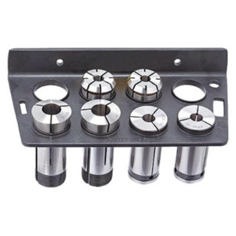 Vertex 8 Piece 5C Collet Rack VMS-5, (Collets Not Included) – 3900-1609