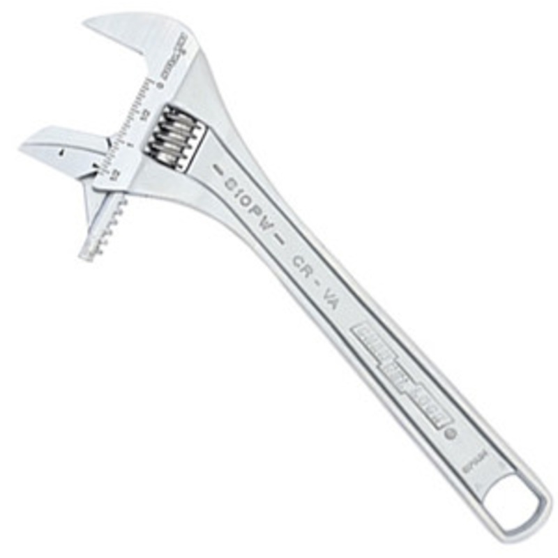 ChannelLock 10 Adjustable Wrench with Reversible Jaw – CL810PW