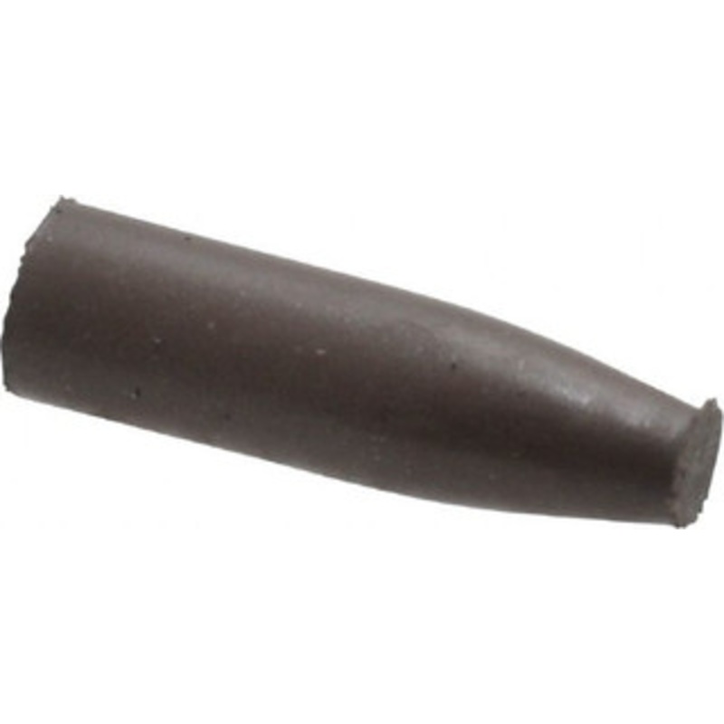 Cratex 9/32 Max Diam x 1 Long, Cone, Rubberized Point Medium Grade, Silicon Carbide, 1/16 Arbor Hole, Unmounted 8M – 05084728