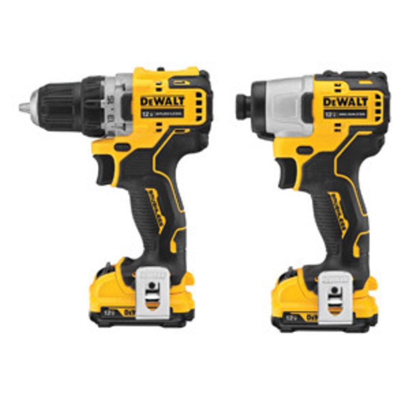 DeWALT 12V MAX Drill/1/4 Hex Impact Combo Kit – DWDCK221F2