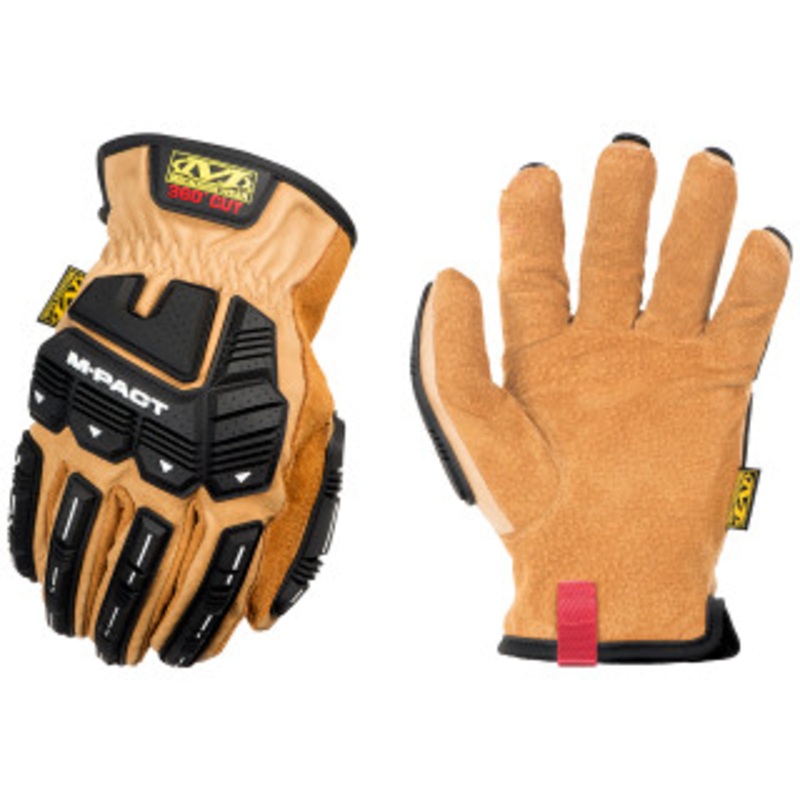 Mechanix Wear Durahide M-Pact Driver F9-360 Cut-Resistant Impact Gloves, X-Large – LDMP-C75-011