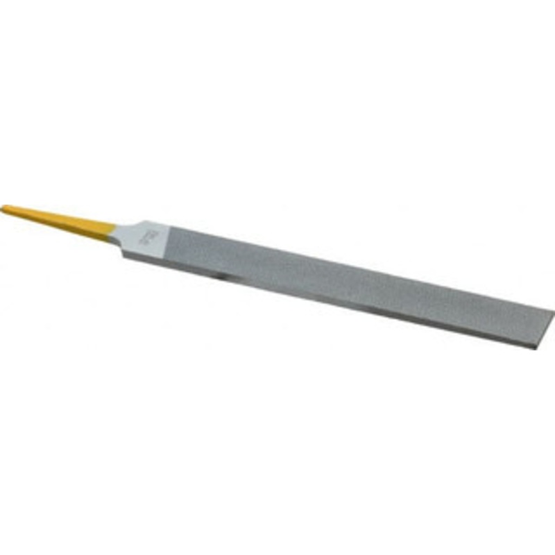 PFERD 6 Swiss Pattern Hand File Double Cut, Bastard Cut, 00 Cut, 5/8 Width x 5/32 Thick, with Tang 15100 – 74342858