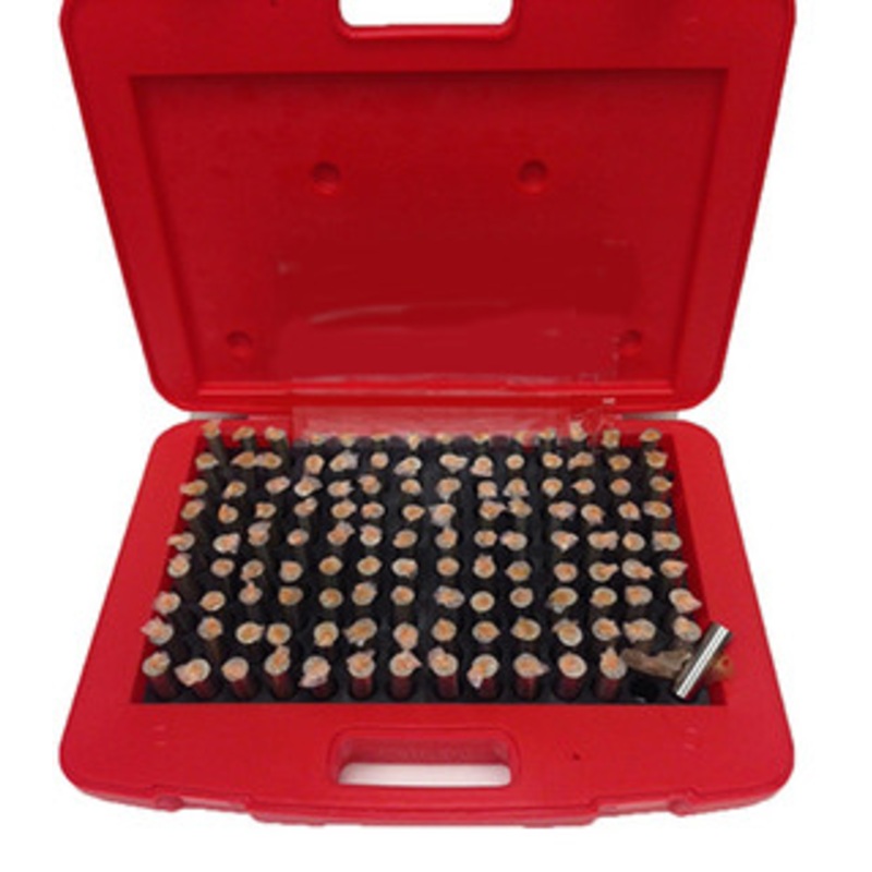 Precise 125 Piece Standard Steel Pin Gage Set – 4101-0014