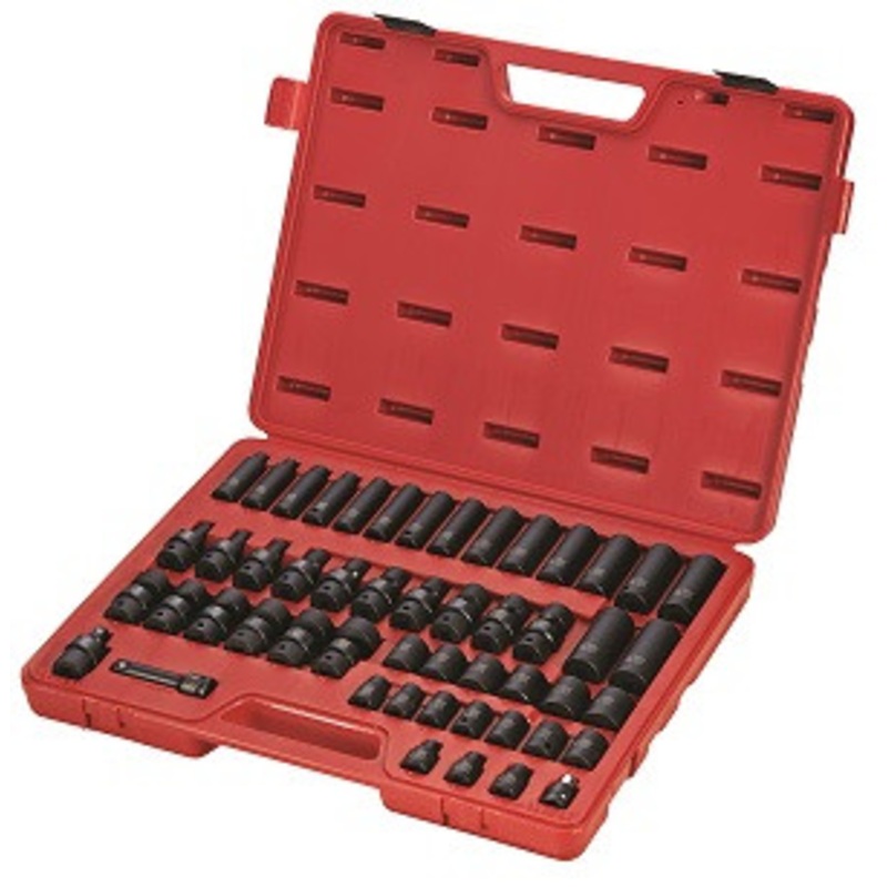 Sunex 51 Piece 3/8 Drive Metric Master Impact Socket Set – SU3351