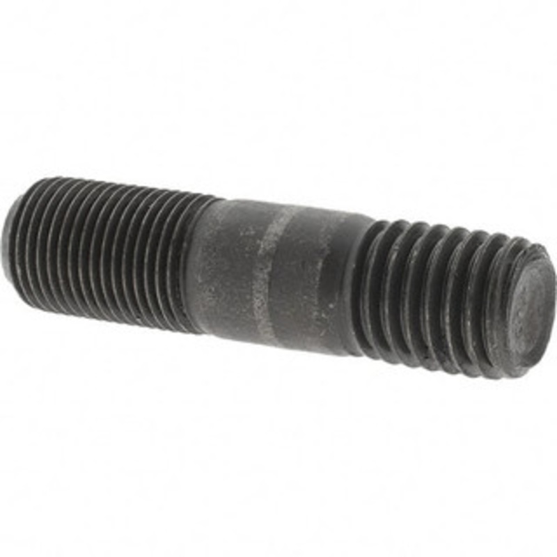 Value Collection 10 Qty 1 Pack 5/8-18 Long Thread, 5/8-11 Short Thread, 2-1/2 OAL Unequal Double Threaded Stud Steel, Uncoated, 1 Long Thread Length, 3/4 Short Thread Length BDC682166 – 80939150
