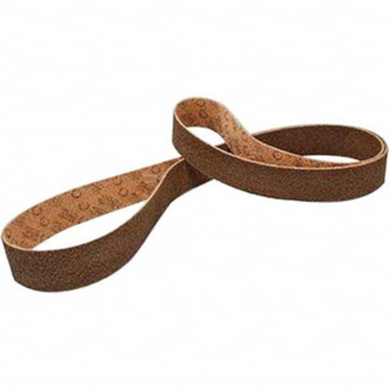 3M 1 Wide x 132 OAL, Aluminum Oxide Abrasive Belt Aluminum Oxide, Coarse, Nonwoven, Series SC-BL 7010329203 – 81912206