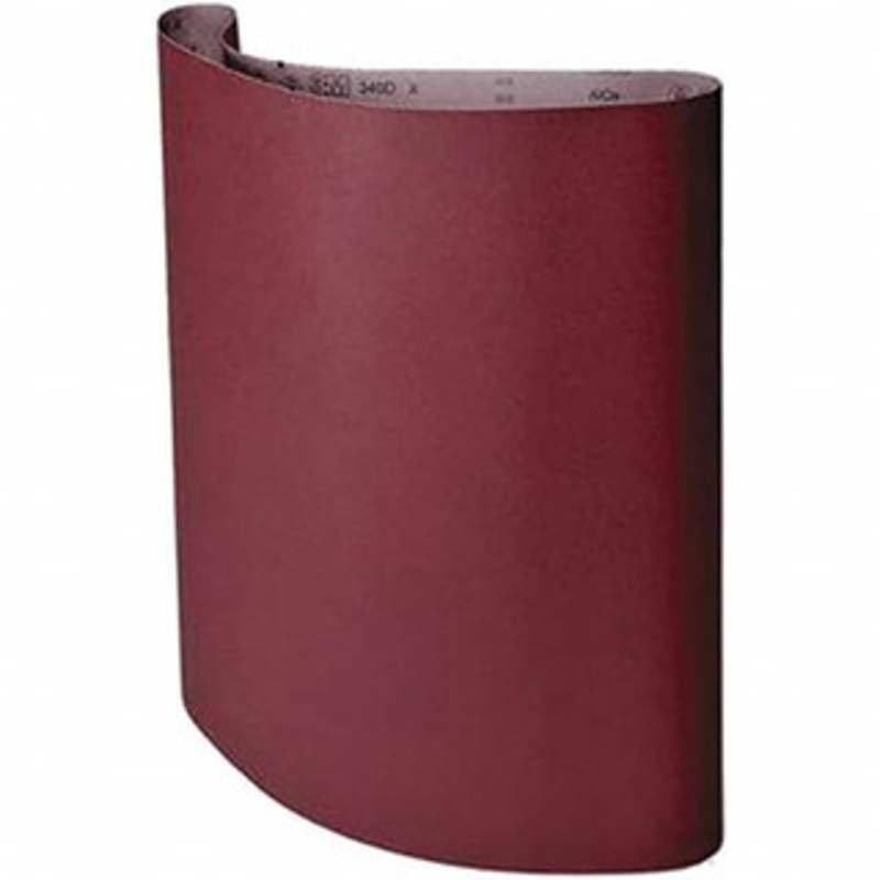3M 37 Wide x 60 OAL, 220 Grit, Aluminum Oxide Abrasive Belt Aluminum Oxide, Very Fine, Coated, X Weighted Cloth Backing, Series 340D 7010300097 – 01451418