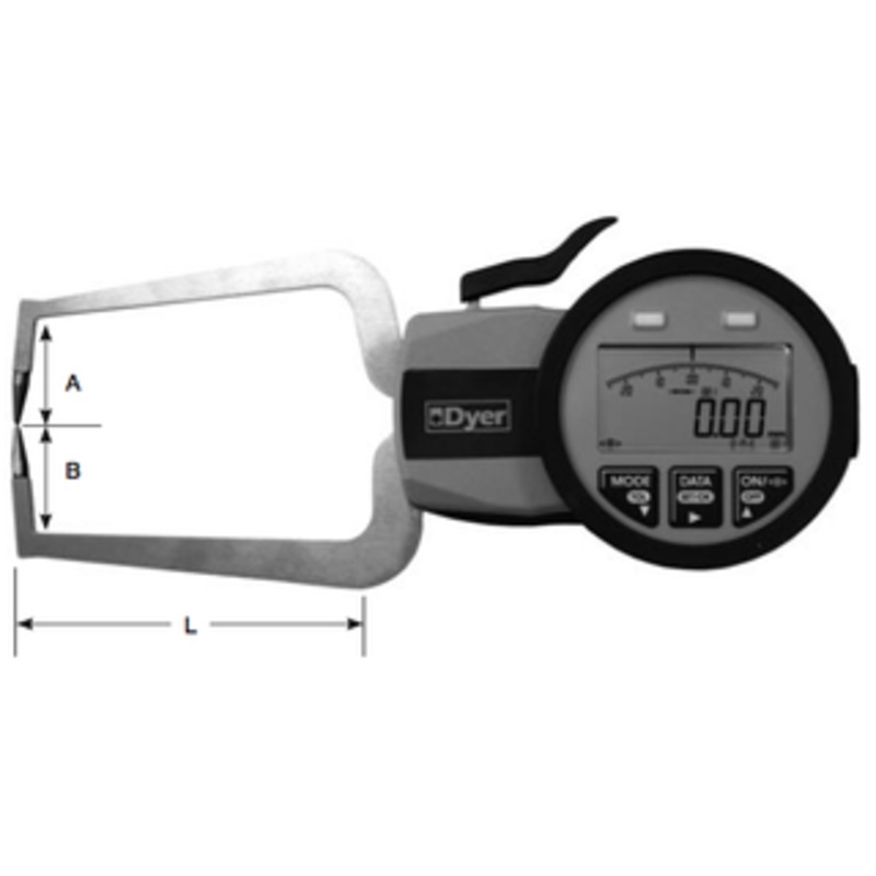 Dyer Electronic Thickness Gages 653 Series