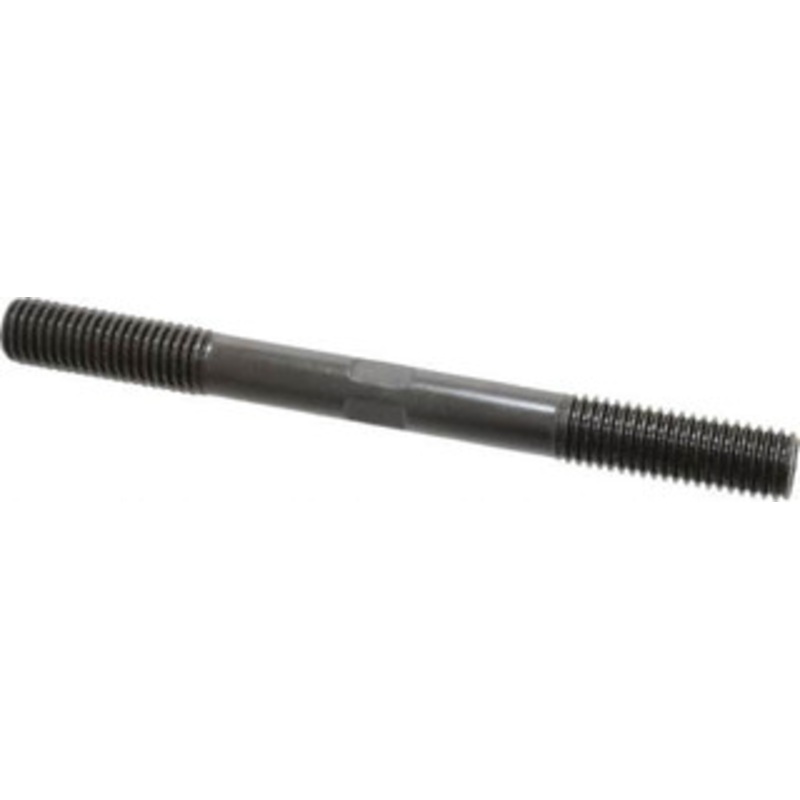 Gibraltar 5/8-11 7 OAL Equal Double Threaded Stud Alloy Steel, Black Oxide Finish, 1-3/4 Equal Thread Length 40812G – 74473869