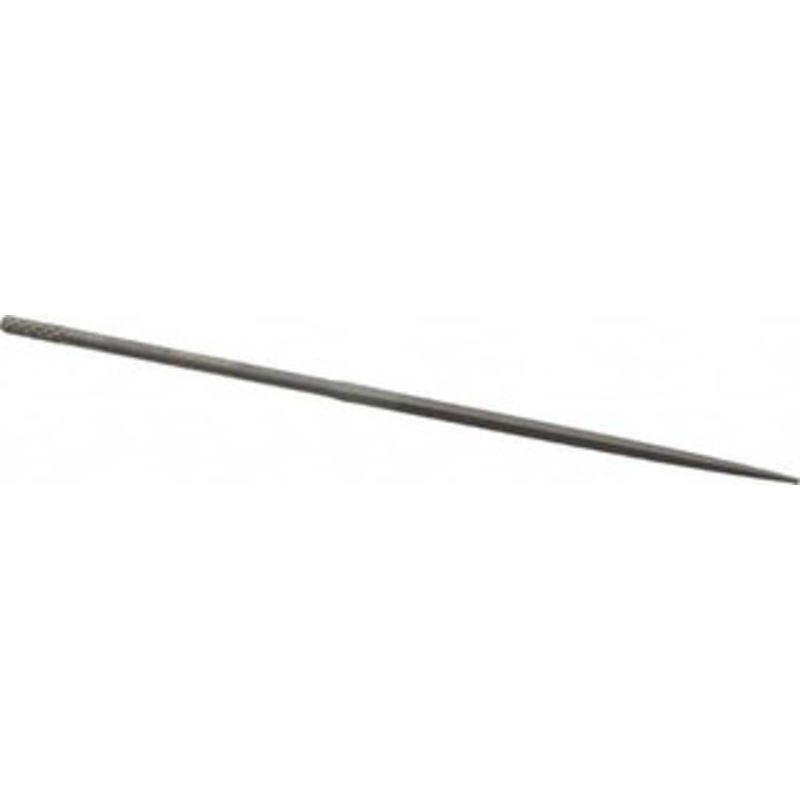 Grobet USA 4 Needle Precision Swiss Pattern Square File 0 Cut, 1-3/4 LOC, with Handle 31.612 – 60236304