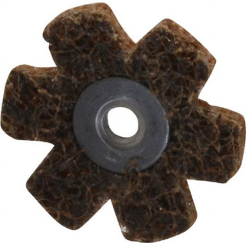 Superior Abrasives 1-1/2 Diam Nonwoven Sanding Star Coarse Grade, Eyelet, 8,000 RPM 28832 – 40037517