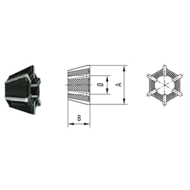 Tapmatic J462 RubberFlex Collet 1/2 – 1-1/8 – 26200