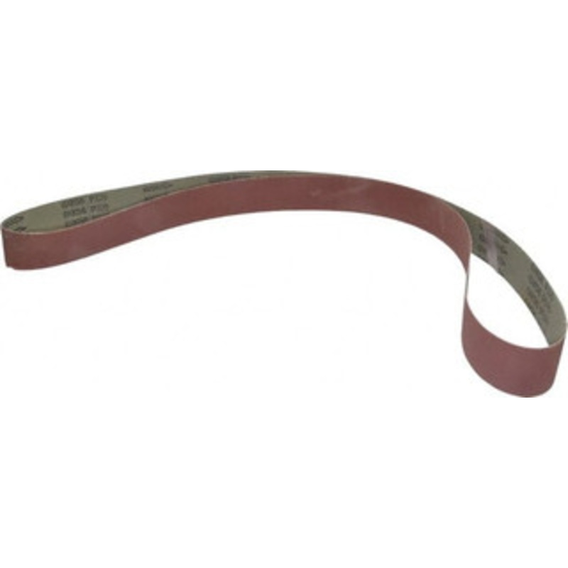Tru-Maxx 2 Wide x 72 OAL, 320 Grit, Aluminum Oxide Abrasive Belt Aluminum Oxide, Extra Fine, Coated, X Weighted Cloth Backing 7171 – 00446021