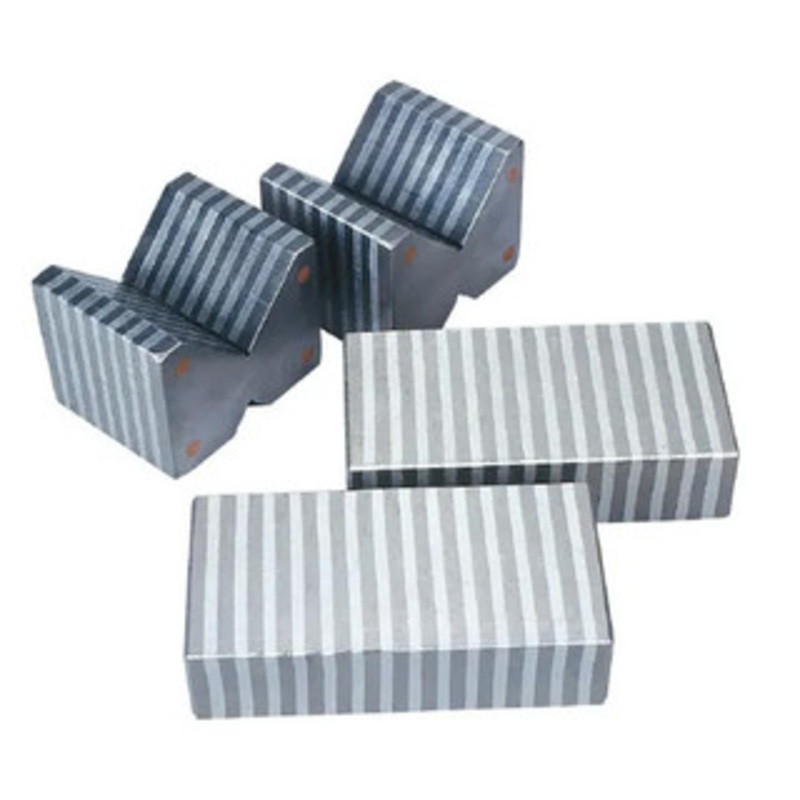 Value Collection Magnetic Chuck V-Blocks & Parallels, Laminated Aluminum