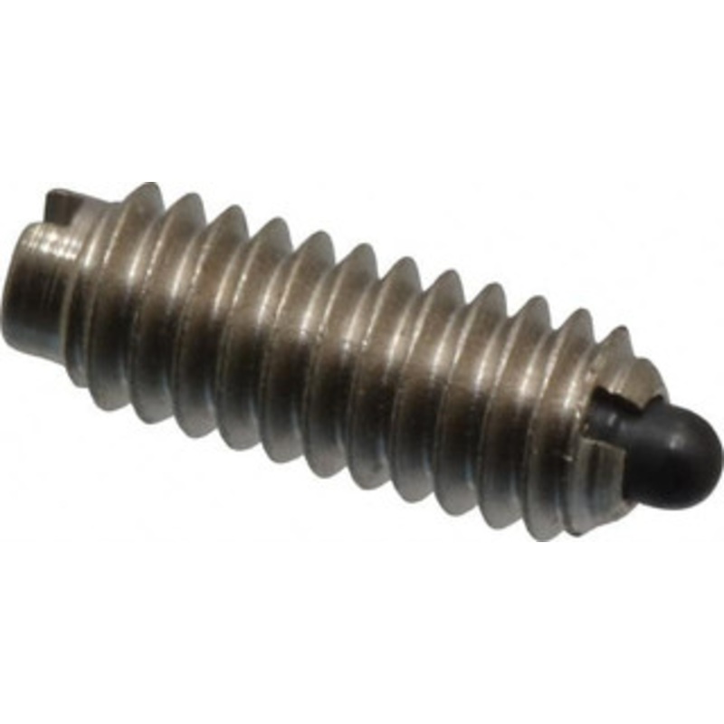 Vlier 8-32, 7/16 Thread Length, 0.052 Plunger Projection, Steel Threaded Spring Plunger 0.07 Max Plunger Diam, 0.437 Plunger Length, 1.5 Lb Init End Force, 4.75 Lb Final End Force M50A – 62119839