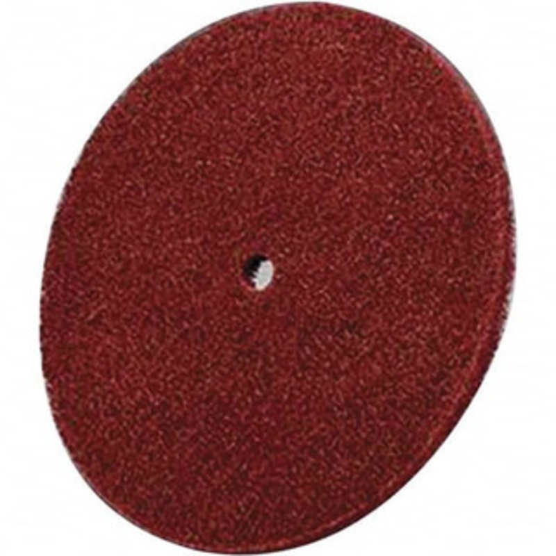 3M 8 Very Fine Grade Aluminum Oxide Deburring Disc 3/4 Center Hole, Arbor Connection, Maroon, 3,000 Max RPM 7000046101 – 00319996