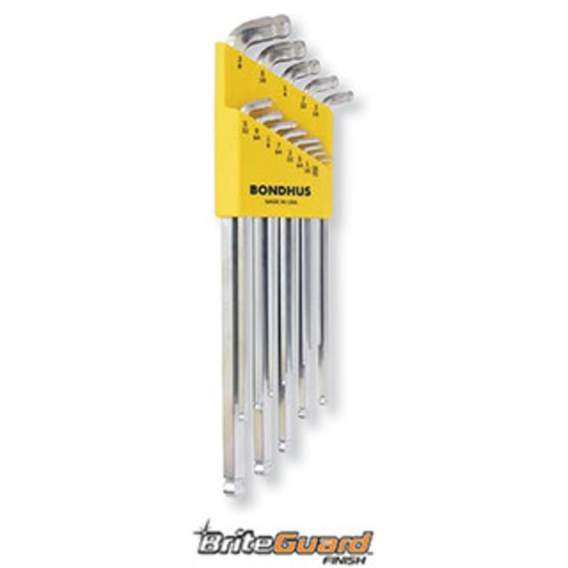 Bondhus BriteGuard Stubby Double Ball End L-Wrenches