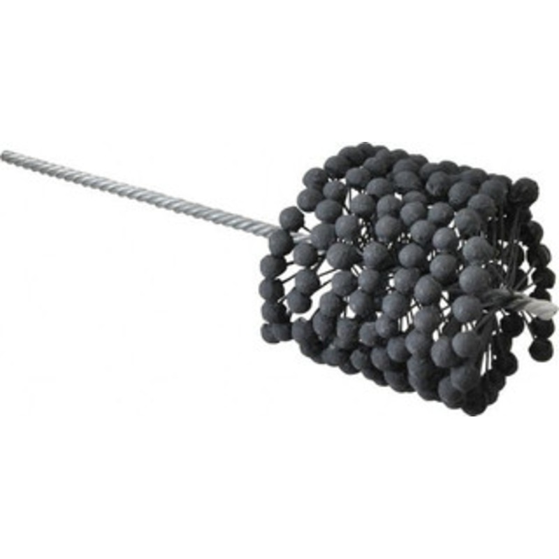 Brush Research Manufacturing 3-7/8 to 4-1/8 Bore Diam, 320 Grit, Silicon Carbide Flexible Hone Extra Fine, 13-1/2 OAL GB41832 – 00695882