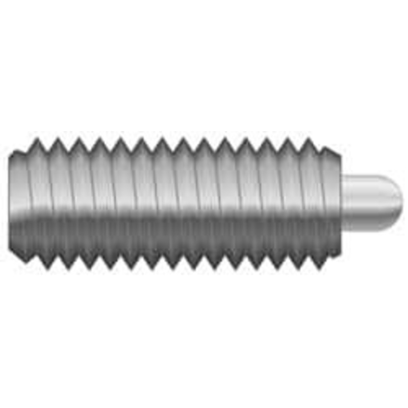 Gibraltar M12 x 1.75, 1.102 Thread Length, 0.157 Plunger Projection, Steel Threaded Spring Plunger 0.236 Max Plunger Diam, 1.102 Plunger Length, 2.25 Lb Init End Force, 12.36 Lb Final End Force MSW10-8A-PT-G – 75468777