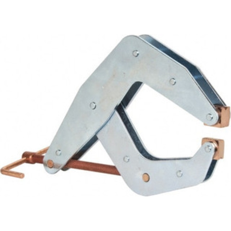 Kant Twist 3,500 Lb, 10 Max Opening, 6 Open Throat Depth, 7 Closed Throat Depth, Cantilever Clamp High Tensile Steel Jaw, T-Handle, 16 OAL, 15 Max Width K100TD – 08087140