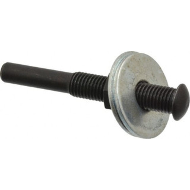 Made in USA Deburring Wheel Mandrel Compatible with 3 Diam x 1/4 Shank Diam Deburring Wheels H-1608-2 – 02061042