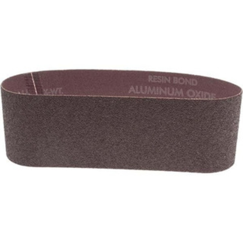 Norton 3 Wide x 21 OAL, 50 Grit, Aluminum Oxide Abrasive Belt Aluminum Oxide, Coarse, Coated, X Weighted Cloth Backing, Series R228 78072727926 – 05815055