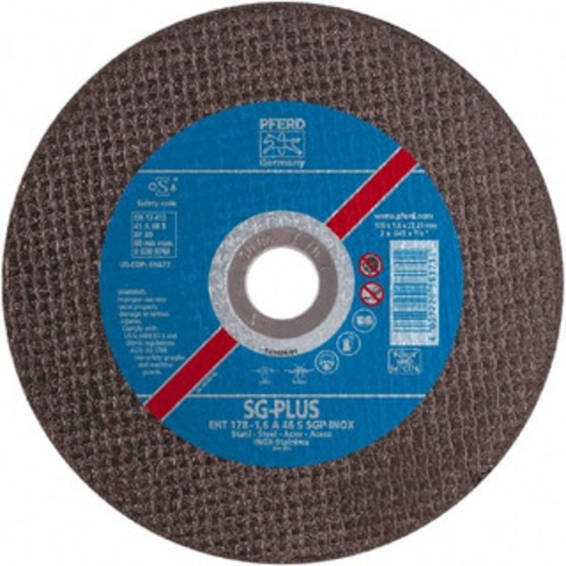 PFERD 4-1/2 x 0.03, 7/8 Hole 60 Grit Aluminum Oxide Cutoff Wheel Use with Angle Grinders 69817 – 81580391