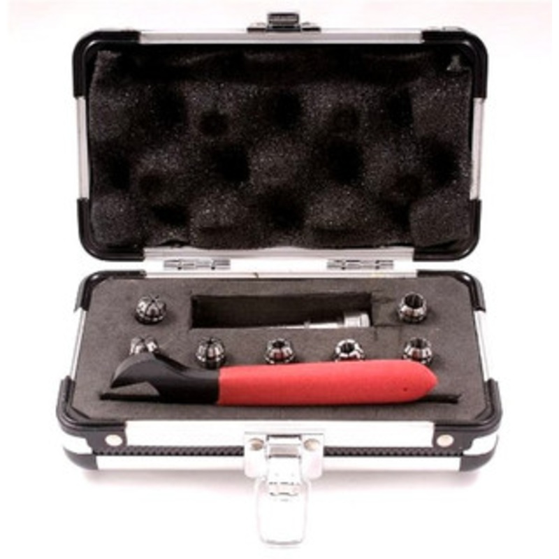 Precise 9 Piece ER-11 3/4 x 4 Straight Shank Spring Collet Chuck Set – 3900-1177