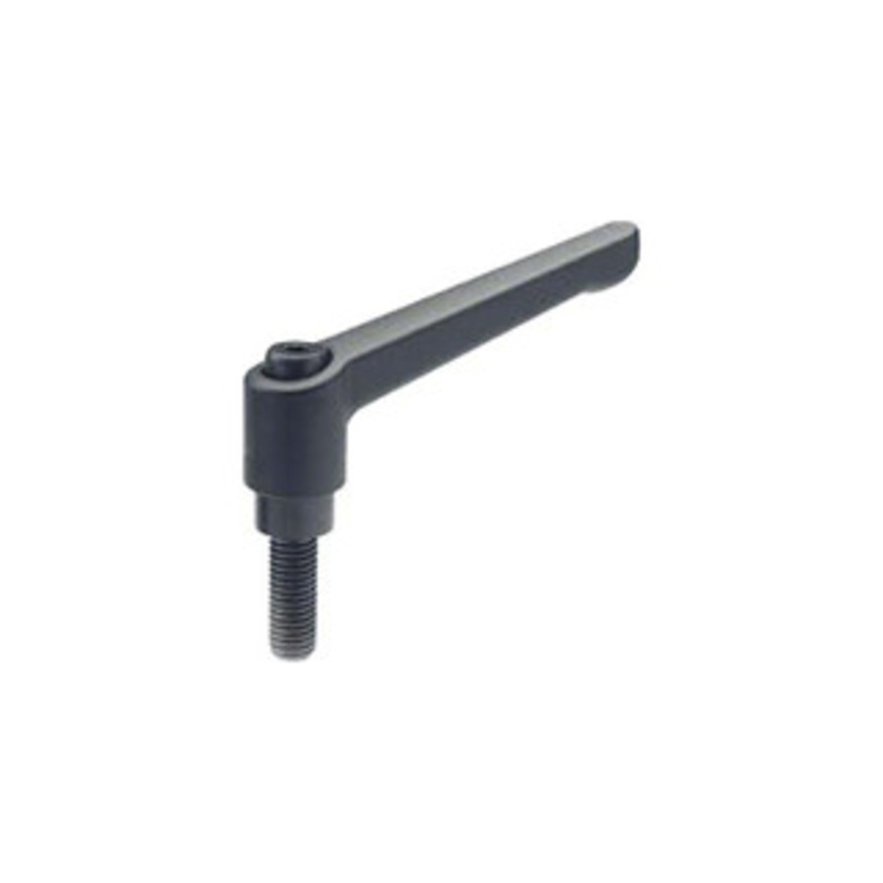 Precise M6 X 30mm Threaded Adjustable Hand Lever – 8017-0063