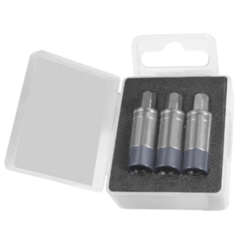 Sloky 3 Piece Torque Screwdriver Adapter Set, Torx 12.4 in-lbs/0.1.4Nm, Fits TX9/9IP – STS-AD-09-14