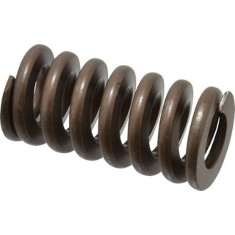 Associated Spring Raymond 1-1/2 Hole Diam, 3/4 Rod Diam, 3 Free Length, Gold Die Spring 1170 Lb Max Deflection, 0.9 Max Deflection, Heavy Duty, Chromium Alloy Steel 105-712 – 07663016