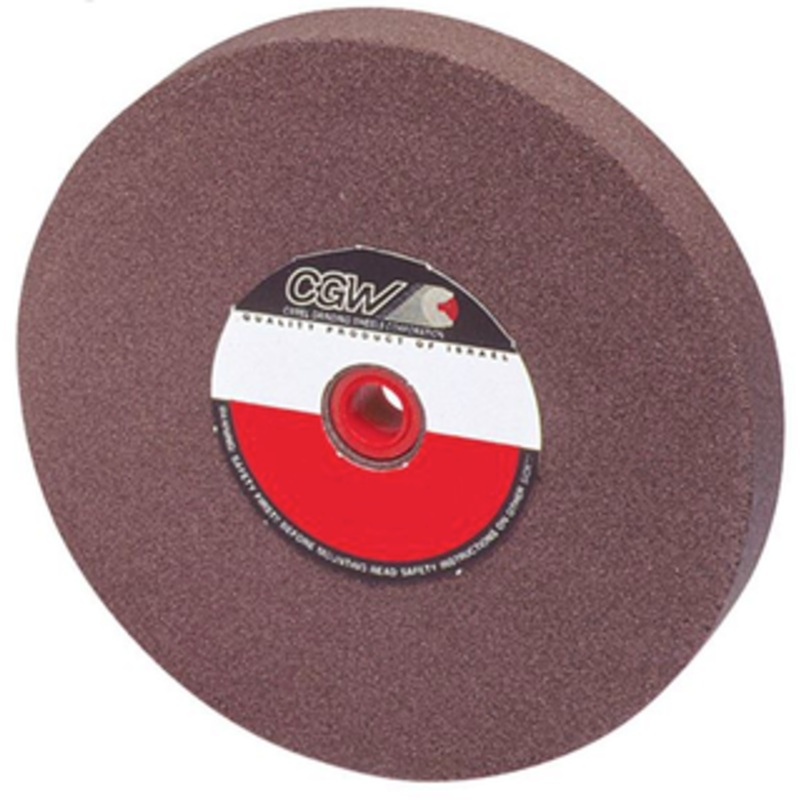 CGW 7 & 8 Diameter Brown Aluminum Oxide Bench & Pedestal Grinding Wheels