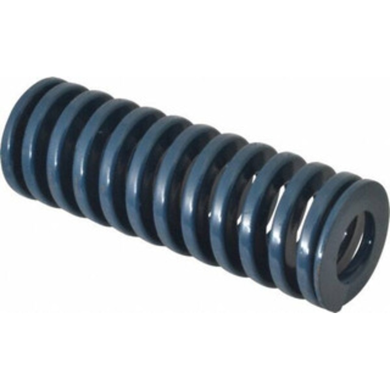 Danly 1-1/4 Hole Diam, 5/8 Rod Diam, 3-1/2 Free Length, Blue Die Spring 34.2 Lb Max Deflection, 1.31 Max Deflection, Medium Duty 9-2014-21 – 57051286