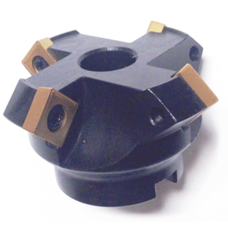 Precise 2 X 3/4 Bore 45 Degree SCMT Indexable Face Mill, 4 Teeth – 2062-2000