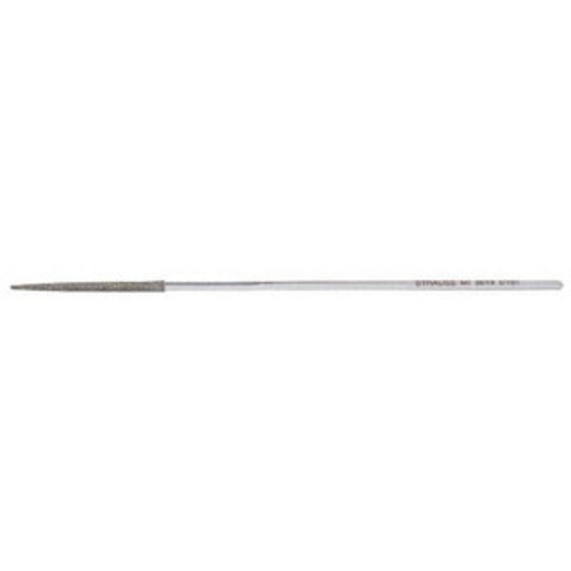 Strauss & Co. 5-1/2 OAL Coarse Square Needle Diamond File 5/64 Wide x 5/64 Thick, 1-5/8 LOC, 181 Grit MI8619 D181 – 05237177