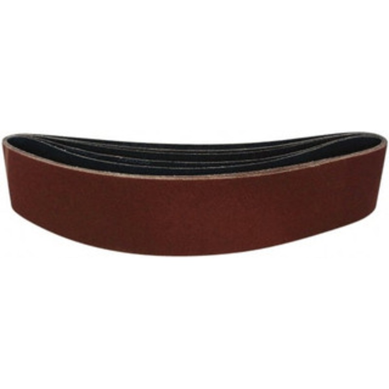 Tru-Maxx 6 Wide x 89 OAL, 60 Grit, Aluminum Oxide Abrasive Belt Aluminum Oxide, Coarse, Coated, X Weighted Cloth Backing, Dry 7433 – 88313671