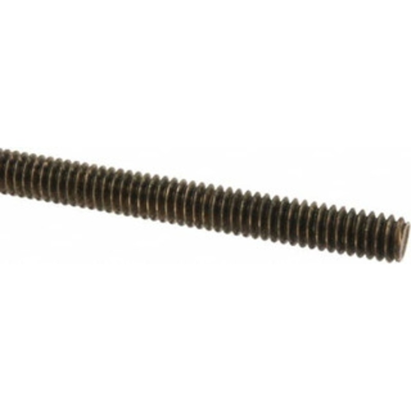 Value Collection 1/4-20 x 6 ft. Brass Threaded Rod Right Hand Thread, UNC 12604 – 66051103