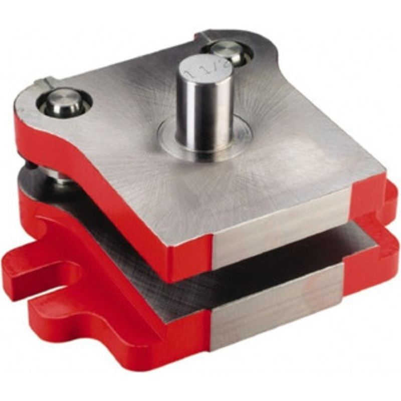Anchor Danly 4 Guide Post Length, 1 Die Holder Thickness, 5 Radius, Back Post Steel Die Set 6-3/4 Overall Width x 4-13/16 Overall Depth 0303-C1-H – 76033554