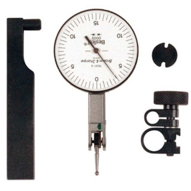 Brown & Sharpe BesTest Indicator, Vertical Mount 1-1/2 Dial – 599-7031-3