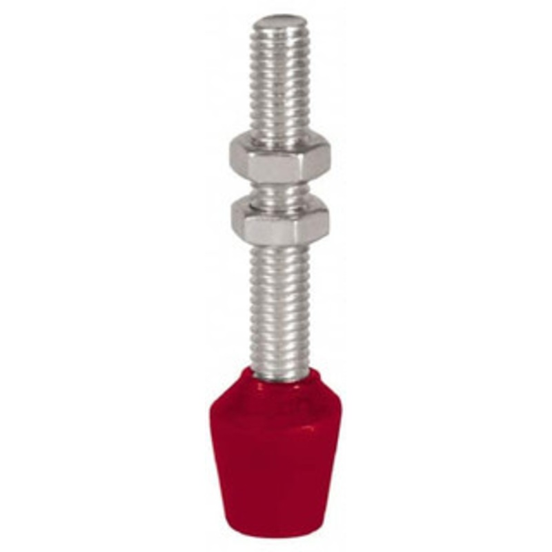 Destaco M8 Carbon Steel Cap Tip Clamp Spindle Assembly 44.96mm Thread Length, 62.99mm OAL, Flat Tip Cap, 0.83 Tip Surface Diam, Use with Toggle Clamps 2007208-M – 73950834