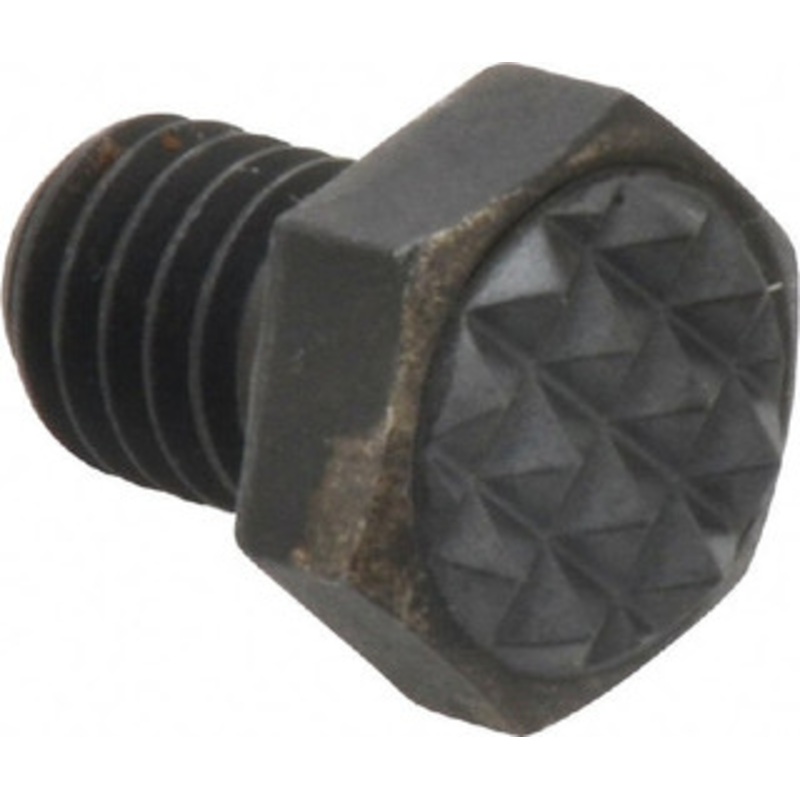 Fairlane Serrated Tooth, 3/8-16, 1/2 Shank Length, 1/2 Thread Length, Black Oxide Finish, Hex Head, Adjustable Positioning Gripper 1/2 Pad Diam, 9/16 Hex, 9/32 Head Height, Fine Tooth Grade CTH-0370 – 82555251
