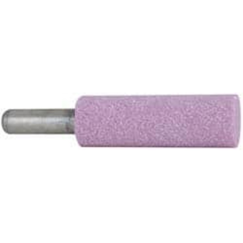 Grier Abrasive 1 Head Diam x 3 Thickness, W224, Cylinder End, Aluminum Oxide Mounted Point Pink, Medium Grade, 60 Grit, 15,000 RPM W224-P-27719 – 00532911