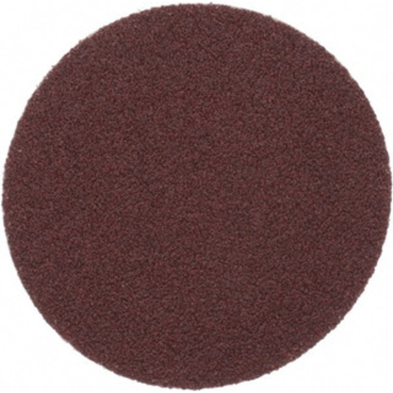 Merit Abrasives 2 Diam, 80 Grit Aluminum Oxide Adhesive PSA Disc Coarse Grade, Black, Cloth Backing, Flexible 08834171163 – 72382526