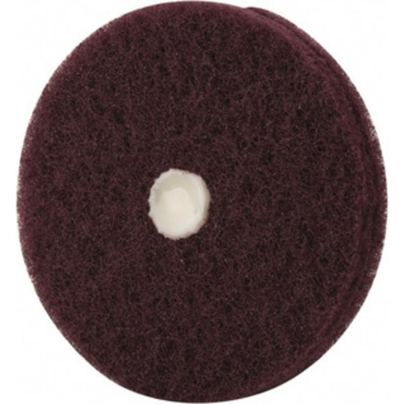 Merit Abrasives 4 Diam, Medium Mounted Scrubber Buffing Wheel 2 Ply, Very Fine Grade, 1/4 Shank Diam, 6,000 RPM 66254420824 – 84525484