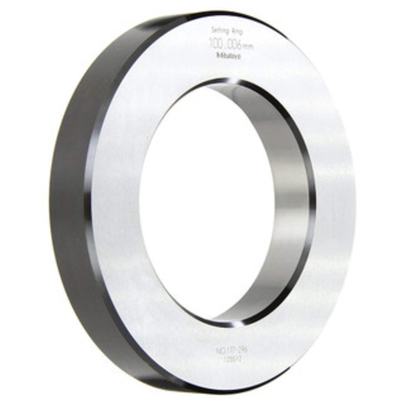 Mitutoyo Metric Steel Setting Ring, 100mm – 177-296